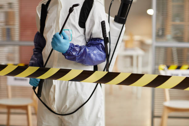 Professional Biohazard technician working in Petersburg, IL